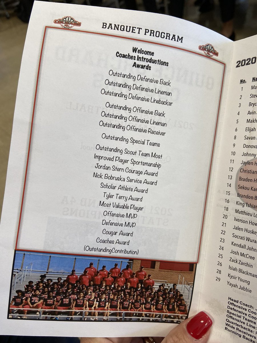 Thomas4Leaders's tweet photo. A great way to start a Sunday! 
Time to celebrate our QO Cougar State Football team! 🙌🏻🐾❤️🏈 @QO_FOOTBALL @QOAthletics @CoachChanguris @CKQOfootball @ABradley5 @Coach__Fleming @QOBoosters @TwineTime_35 @Coach__Belkin @coachstevehanna https://t.co/sg2g7JPO28