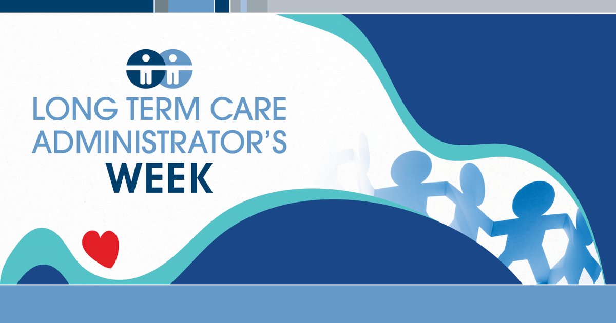 CommuniCareFam's tweet photo. Happy #LongTermCareAdministratorsWeek! CommuniCare Family of Companies is in awe of the dedicated administrators who oversee the facilities and staff daily. Thank you for your continued high-quality service. https://t.co/UIcr0Mq9Hc