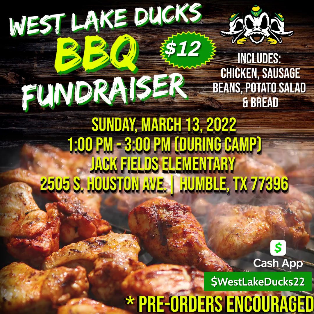 WestLakeDucks's tweet photo. It’s going down! ✅ 💪🏽 
Happening TODAY!!🦆🦆🏈📣💚💛 https://t.co/tH6PCoXsDC