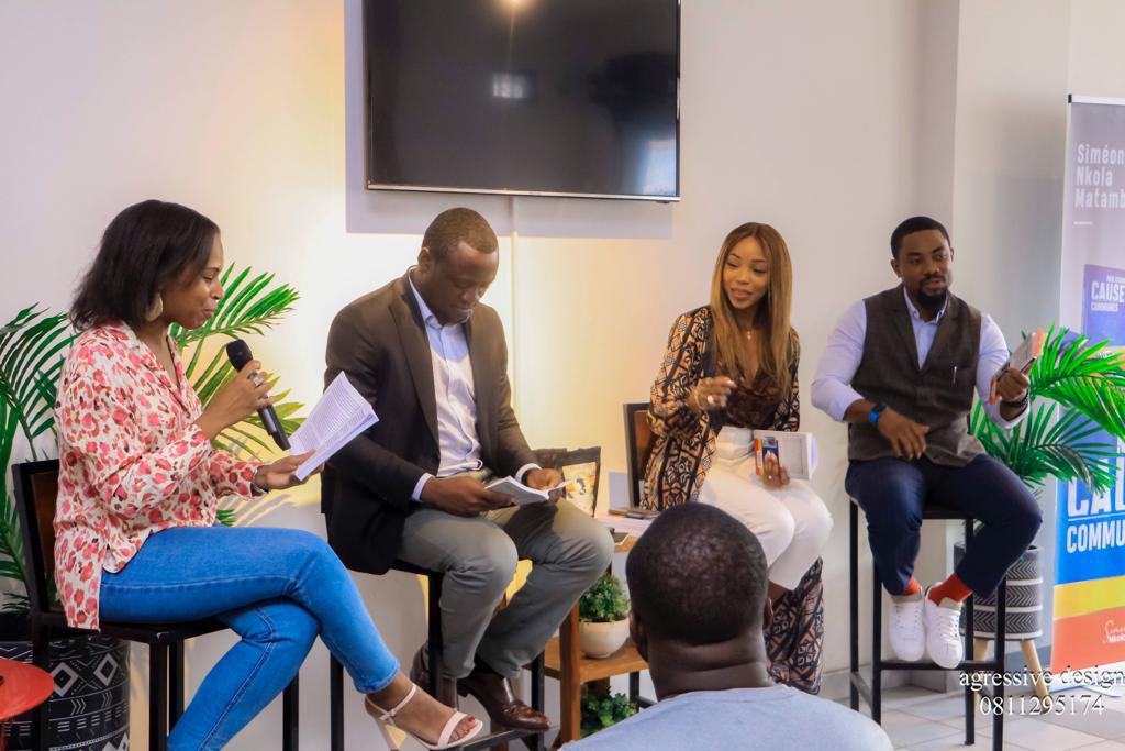GEchangeons's tweet photo. Nous avons déconfiné l’intelligence grâce à l’échange le samedi 12 mars au restaurant le BAO avec @Simeon_5 essayiste congolais. 

Le café Literraire organisé par le @GEchangeons à travers la commission Arts &amp; culture avait pour thème:  « Nos Grandes Causes Communes ». https://t.co/fFJxKk1LNW