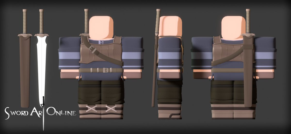 ve_supa's tweet photo. Kirito (Basic Starter Outfit) [R15]
+(Basic Starter Sword)

Like. Share. RT. Follow. Enjoy!
--------------------------------
#Roblox #RobloxDev #SwordArtOnline https://t.co/XBu0RYpAVB