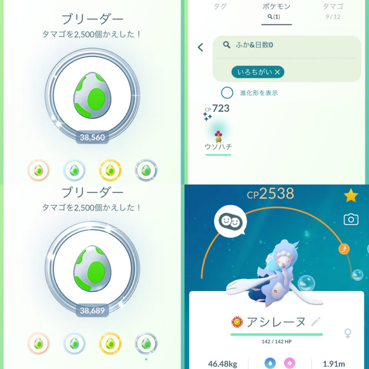 ポケモンgo アシレーヌの色違い 入手方法と実装状況 攻略大百科 ポケモンgo アシレーヌの色違い 入手方法と実装状況 攻略大百科