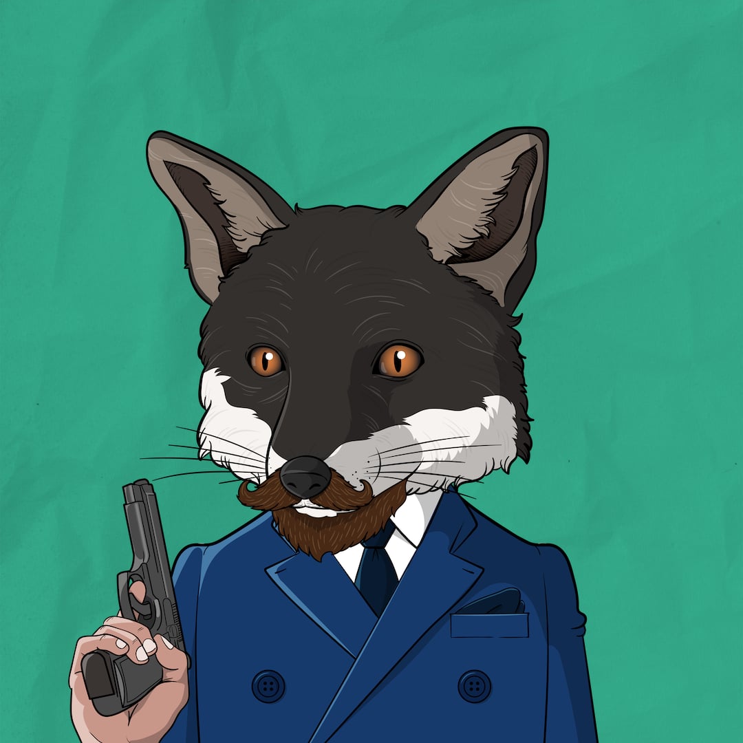 Say hello to <a href="/RoyalFoxChamber/">ROYAL FOX CHAMBER | PUBLIC SALE IS LIVE NOW</a> fox #13 
I'm getting a Sean Connery vibe. Love the colour combo! What's next? Come and find out discord.gg/9UgVgh3S
#NFT #NFTartist #NFTdrops #nftcollectors #nftart