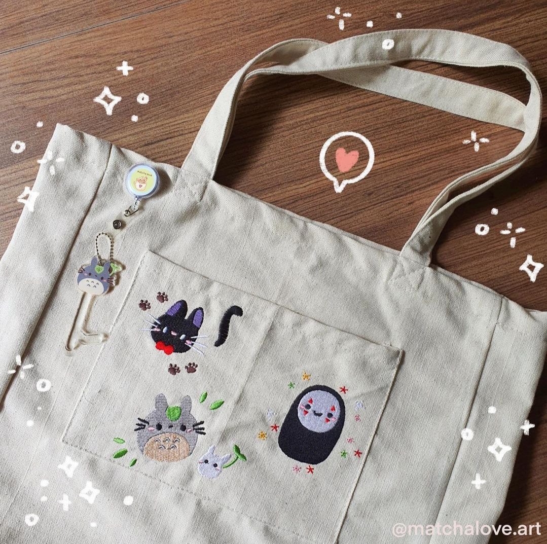 seyaseyi's tweet photo. –; cute &amp; aesthetic tote bag ✨

a thread! https://t.co/rvCa6YA9Q5