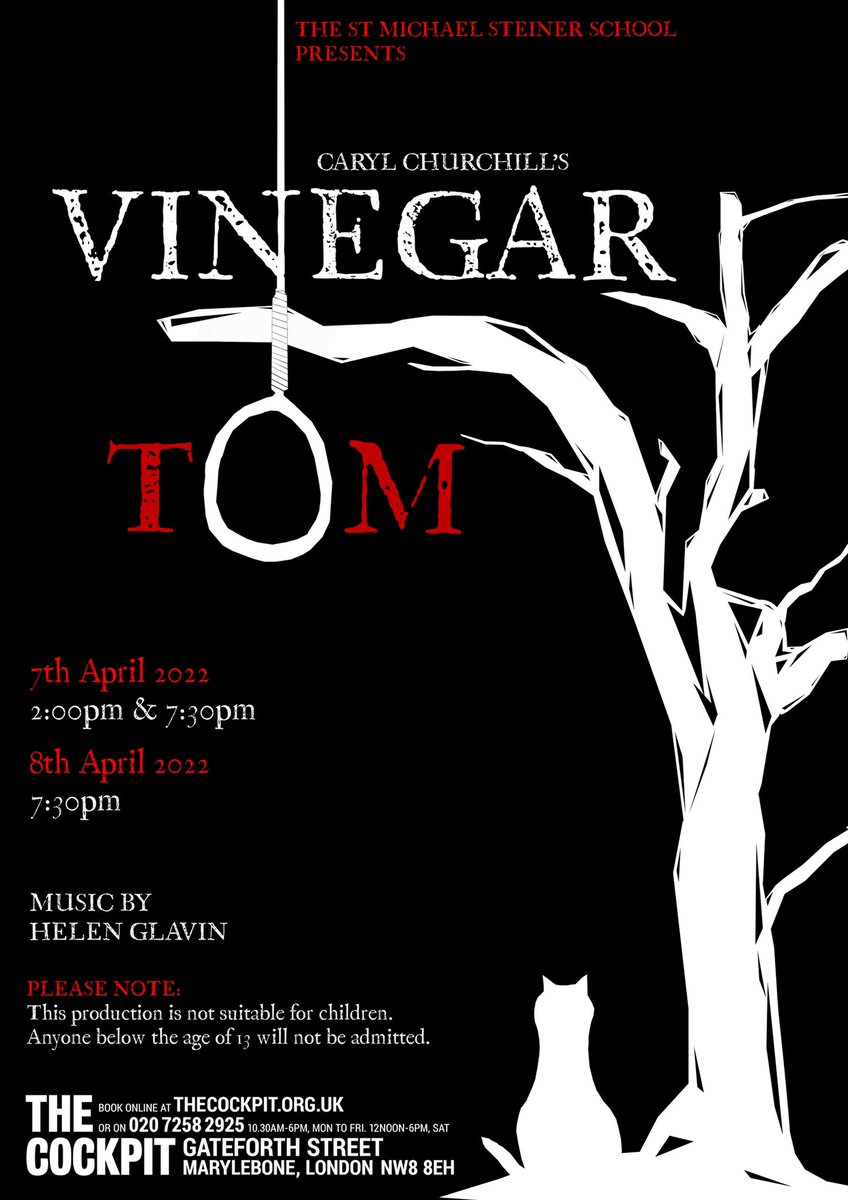 StellaOttewill's tweet photo. “Am I the devil?”
#VinegarTom #CarylChurchill @cockpittheatre https://t.co/ypp1oVELPi