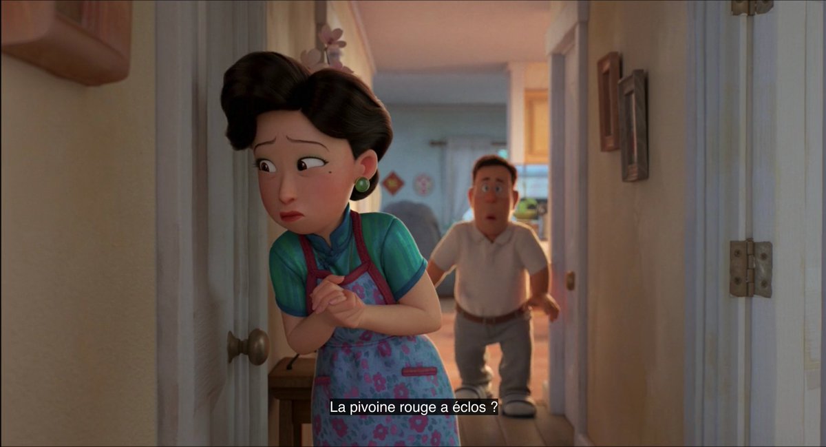 LaMenstruelle's tweet photo. C'est rafraichissant de voir une scène d'un dessin animé grand public qui met les premières règles sur le devant de la scène : c'est dans Alerte Rouge (Turning Red), le nouveau long-métrage Pixar/Disney. https://t.co/iNE1EGMnmu