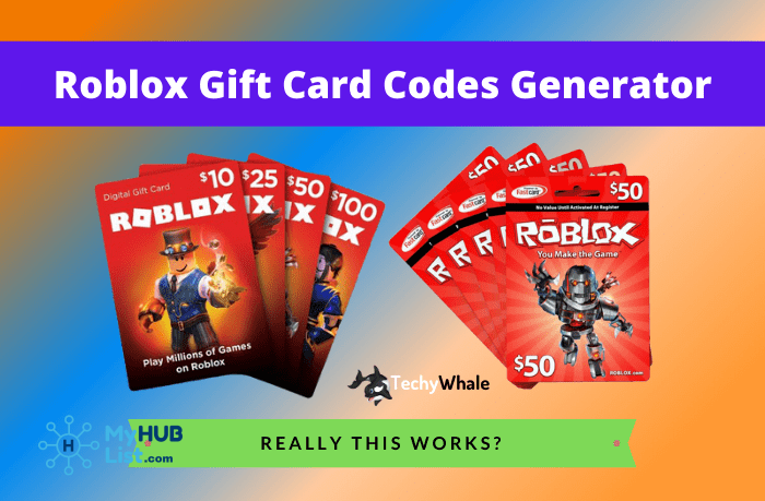 CODE] Roblox Gift Card Code Generator 2022