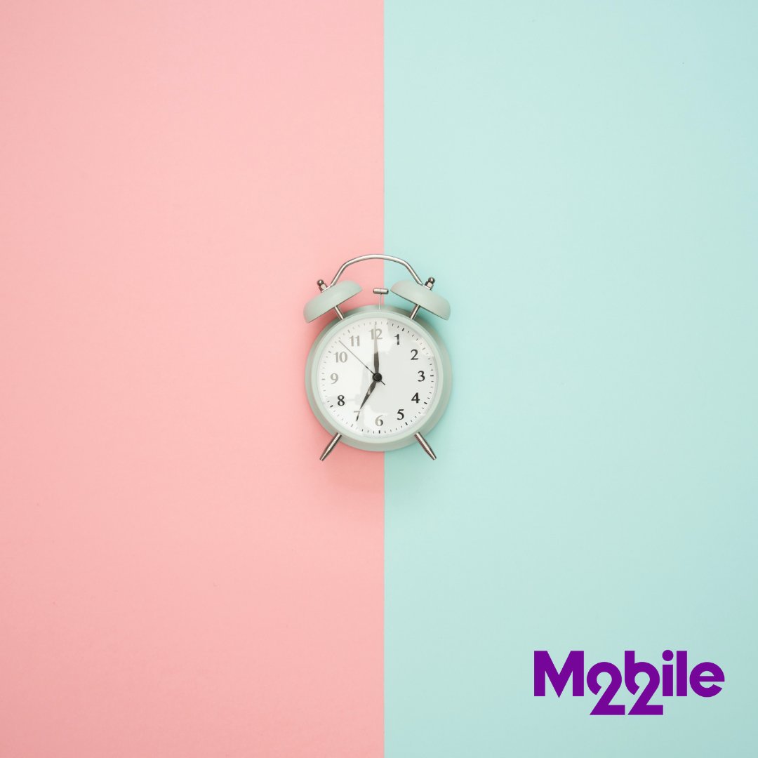 Mobile22Inc's tweet photo. Happy Daylight Savings from the team here at Mobile22! 🕚

However you spend your extra hour of daylight, let us help get you there 🚗 with our team of highly-skilled and vetted professional drivers!💜 https://t.co/ZZGuhAy8xP