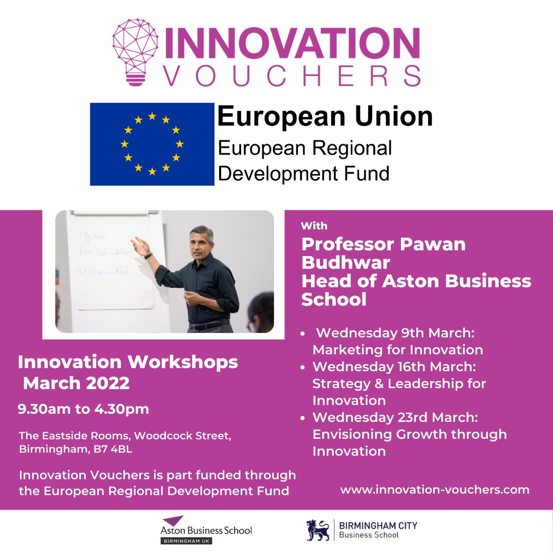 Are you interested in working with leading academics to develop your business strategy? Join us on Wed 16 March for our free business workshop.

Register your free place here: is.gd/v6KZv6
