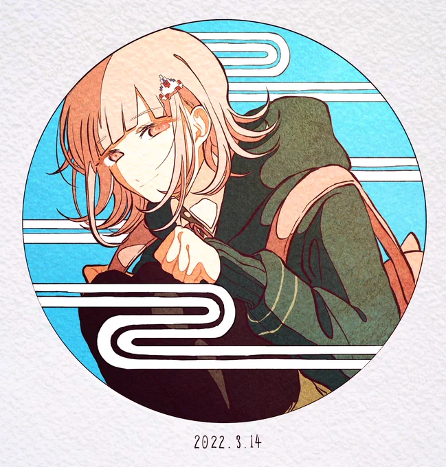 おめでとう!!💻🎮✨✨
#不二咲千尋生誕祭2022
#七海千秋生誕祭2022 