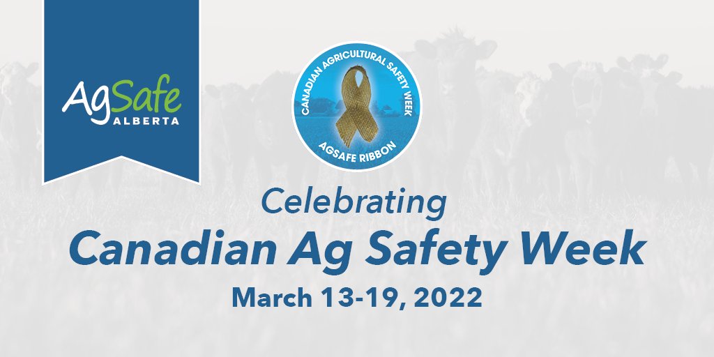 AgSafeAlberta's tweet photo. #CdnAgSafetyWeek begins today. Start making safety the standard on your farm by enrolling in our FARMERS CARE program at https://t.co/PE0Balw6E0 #FarmSafetyEveryDay #agsafety #farmsafety #westcdnag #abfarming https://t.co/FBR8rwWf7m