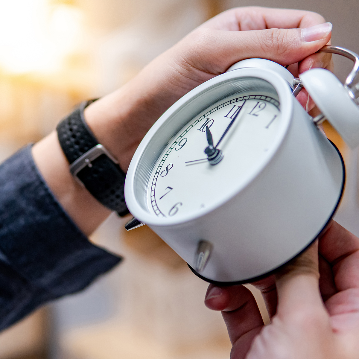 Don't forget to spring your clocks forward an hour today for daylight savings time!