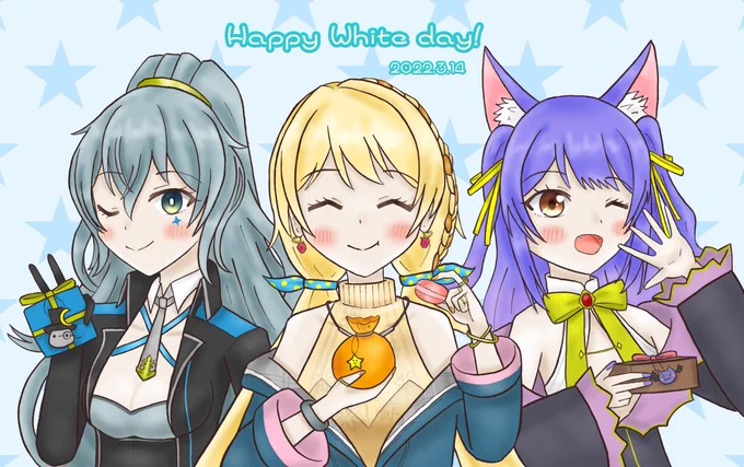 Happy White Day!
いつもありがとうございます!

#ななみりうむ #夢境画廊 #ルールル美術
#みりくるん 