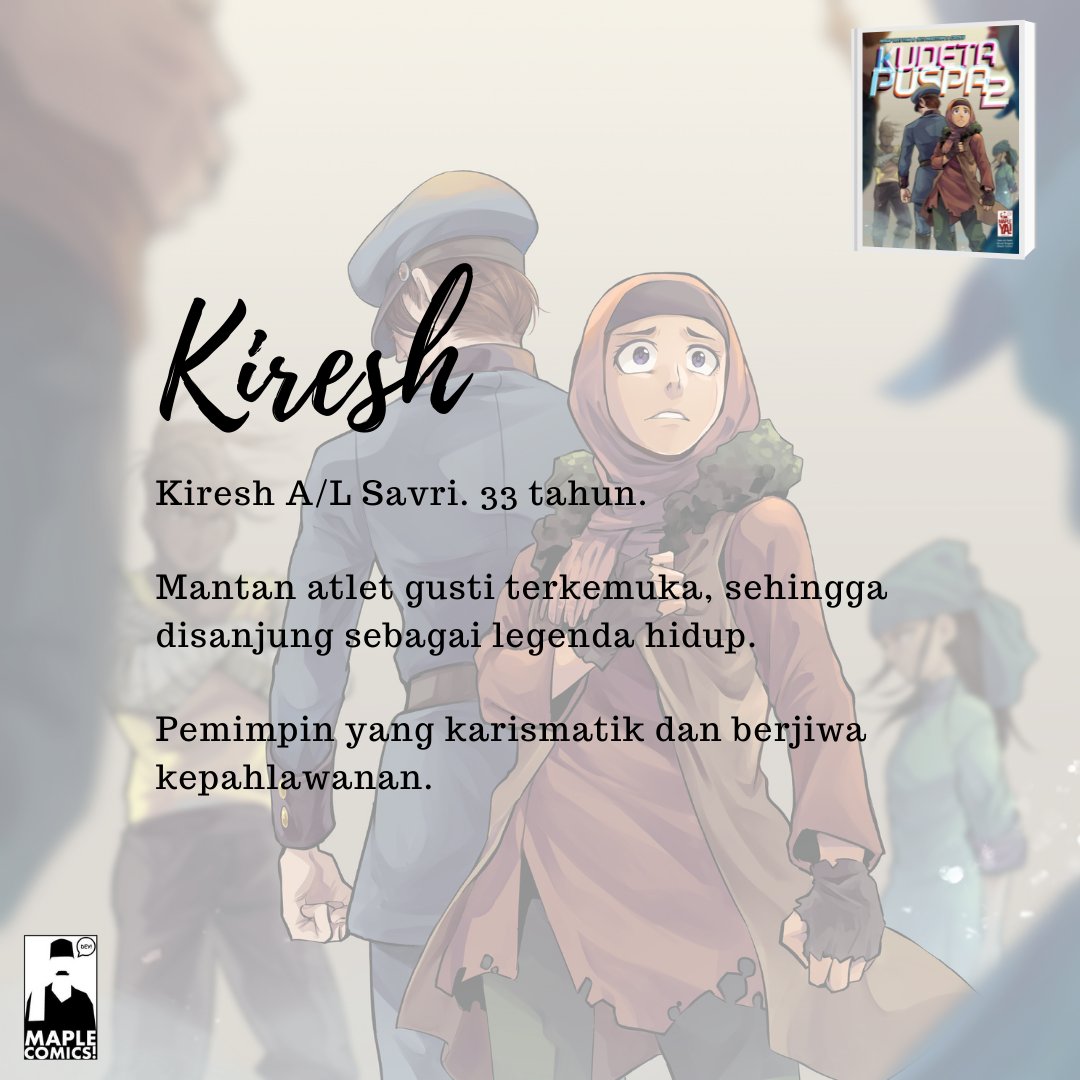 komikmaple's tweet photo. Kiresh kini mengetuai kudeta Alkasma demi merampas kembali Lamshar dan Jauha daripada cengkaman penindasan empayar Mahajaya.
#kudetapuspa #kudetapuspa2 #hasifrayyan #komikmaple #maplecomics https://t.co/67ms8erCu2