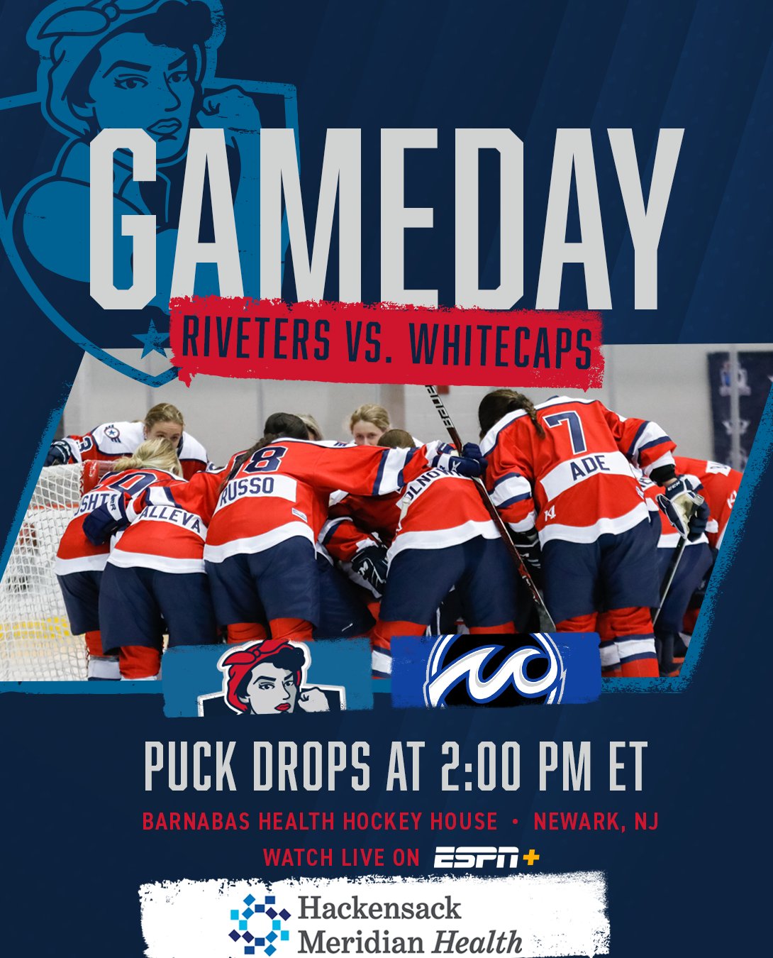 Metropolitan Riveters on Twitter "Final regular season game... LET'S