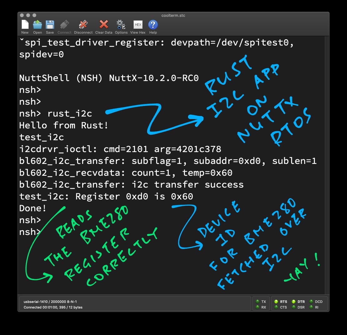 MisterTechBlog's tweet photo. Our #NuttX #RustLang I2C App reads a BME280 Register correctly! 🎉

https://t.co/ZishPth0Fr https://t.co/6DtCrm4Dpw
