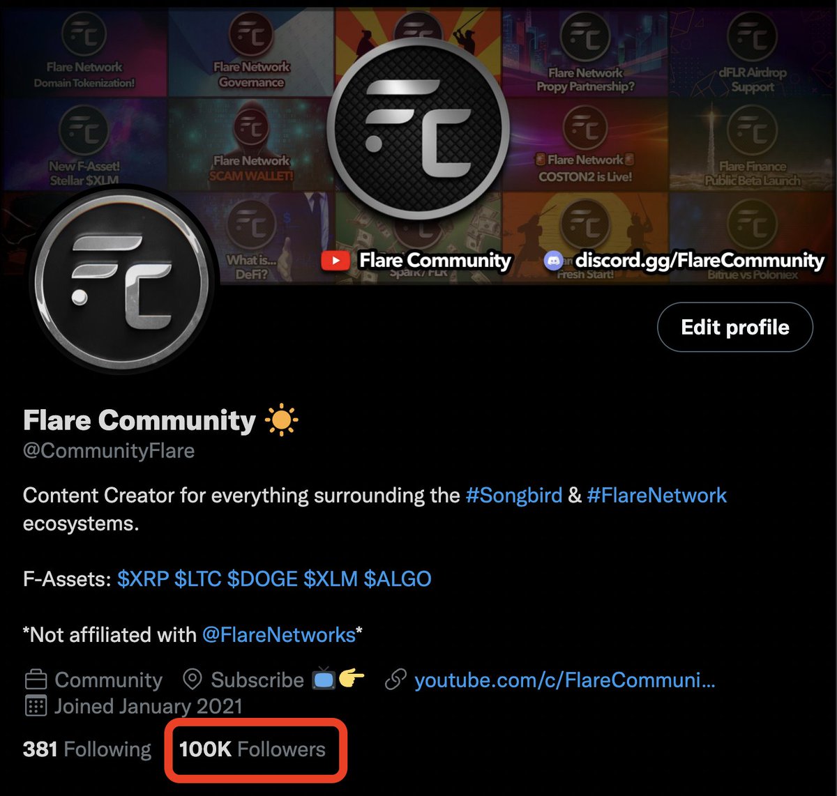 💪 Just John (previously "Flare Community") tweet media