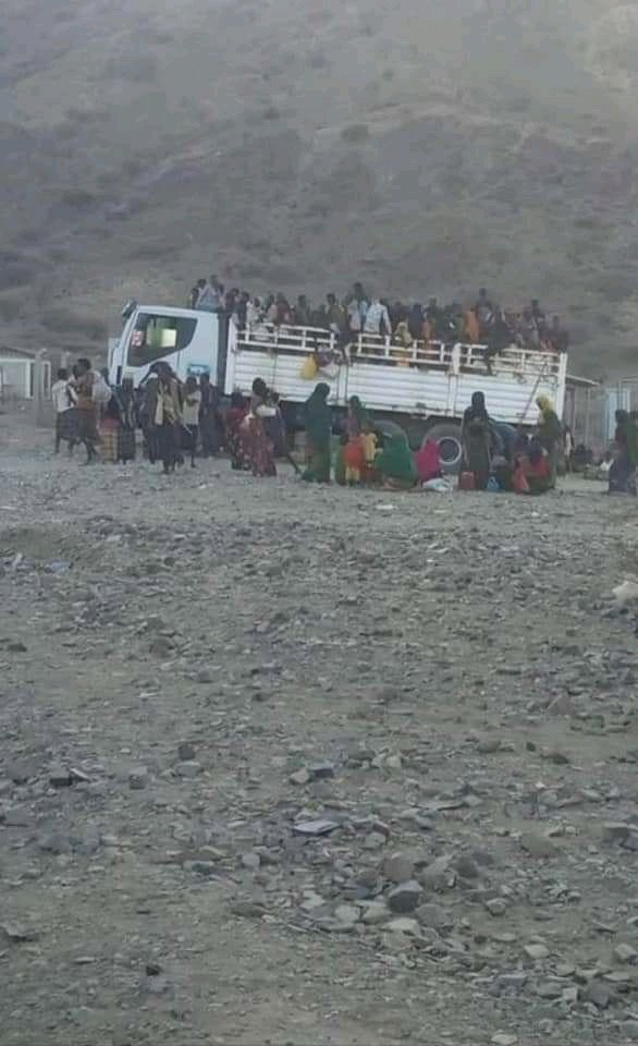 UbuntuLeAfrica's tweet image. Displaced #Afar women and children in hot desert with out any food,water,and crucial service in the temperature that goes beyond45 degree Celsius.Imagine the pain they're facing, So sorrowful. Why the Federal gov silent on the people of Afar?#justicemustbeserved. 
#AfarCantWait