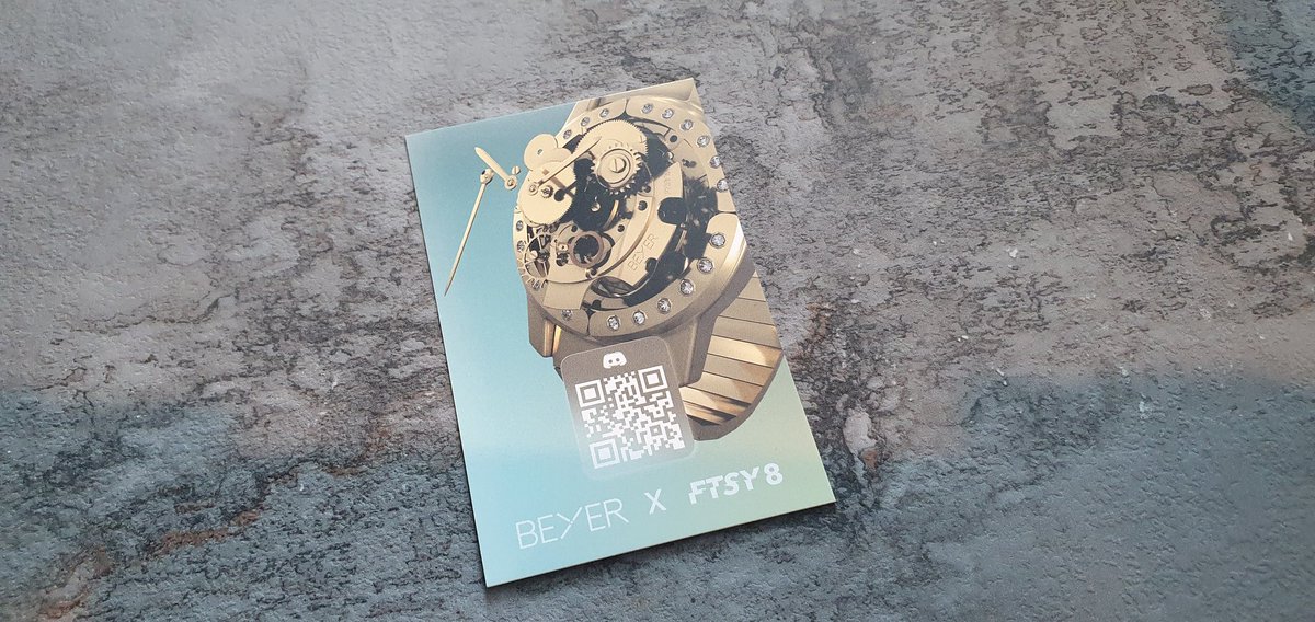 NFT watches...pretty cool stuff!