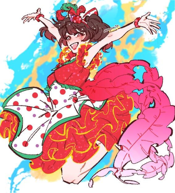 「擬あまりにも可愛くて、改めて楽しすぎる…復刻イベまじで感謝… 」|あお乃のイラスト