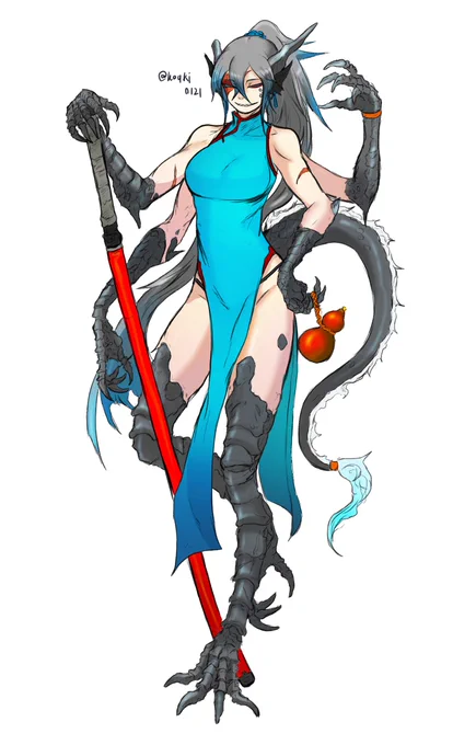 多腕竜人お姉さん 
