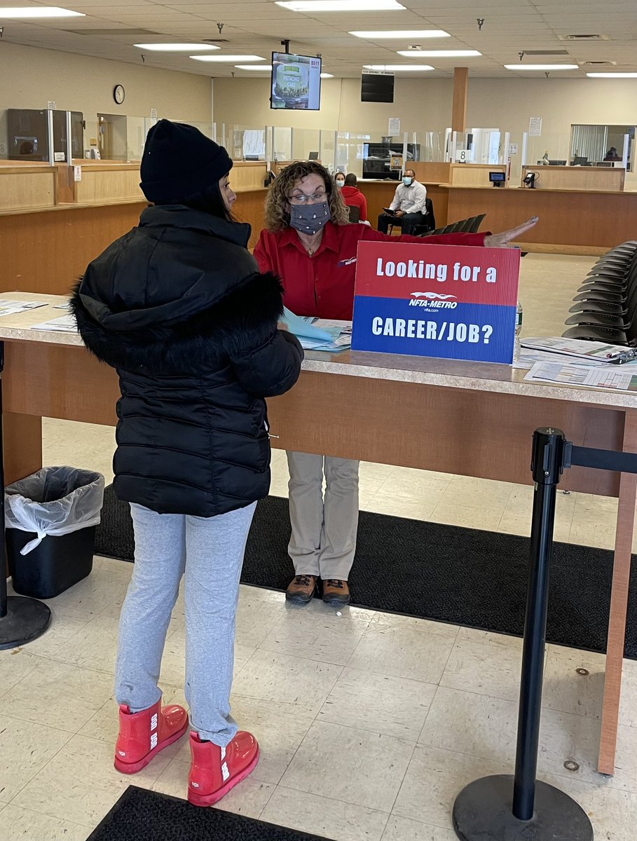 ErieCountyClerk's tweet photo. We opened up the @ErieCountyNY Auto Bureau in #Cheektowaga this weekend to allow @NFTAMetro bus driver candidates to interview, take their #CDLTest and begin a new career!

The #NFTA-Metro is #NowHiring! Visit https://t.co/0e9hxU3DNc or call (716) 855-6500 for more information. https://t.co/bhSTG9EOve
