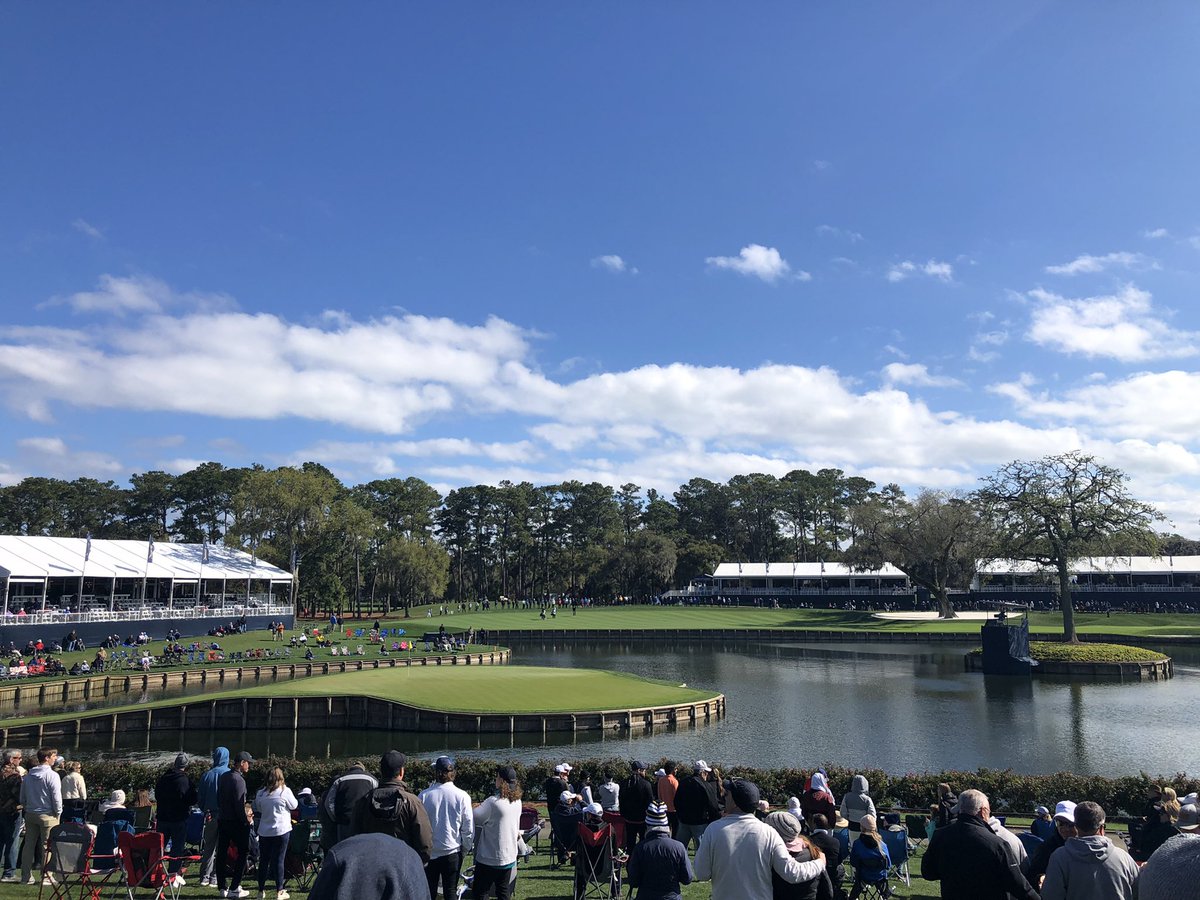 tashaterry's tweet photo. It’s a beautiful day on the 17TH @THEPLAYERSChamp https://t.co/YeIrOH27IW