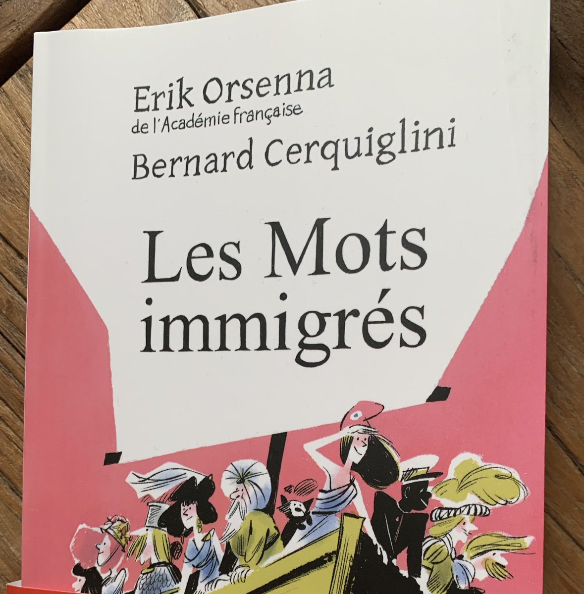 murielgriveaud's tweet photo. 📚Un conte énergique &amp; pétillant

📝 E. Orsenna &amp; B. Cerquiglini nous emmènent en voyage à travers l’histoire des mots étrangers qui ont fait la variété la beauté de la langue française. 
🌍Un livre ouvert sur le monde et qui fait du bien.

#livres #lecture #culture https://t.co/ZN85r7jazl