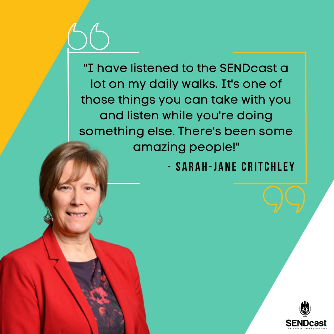 theSENDcast's tweet photo. Happy birthday to us! ππ
This week we're celebrating 2 years of the #SENDcast with a special look back episode, featuring guest @SarahJaneCritch.
We hope you enjoy listening as much as we enjoyed chatting!
Listen: https://t.co/MEaLpHhyNz
#SENDtwitter https://t.co/Pkog8SaKiE