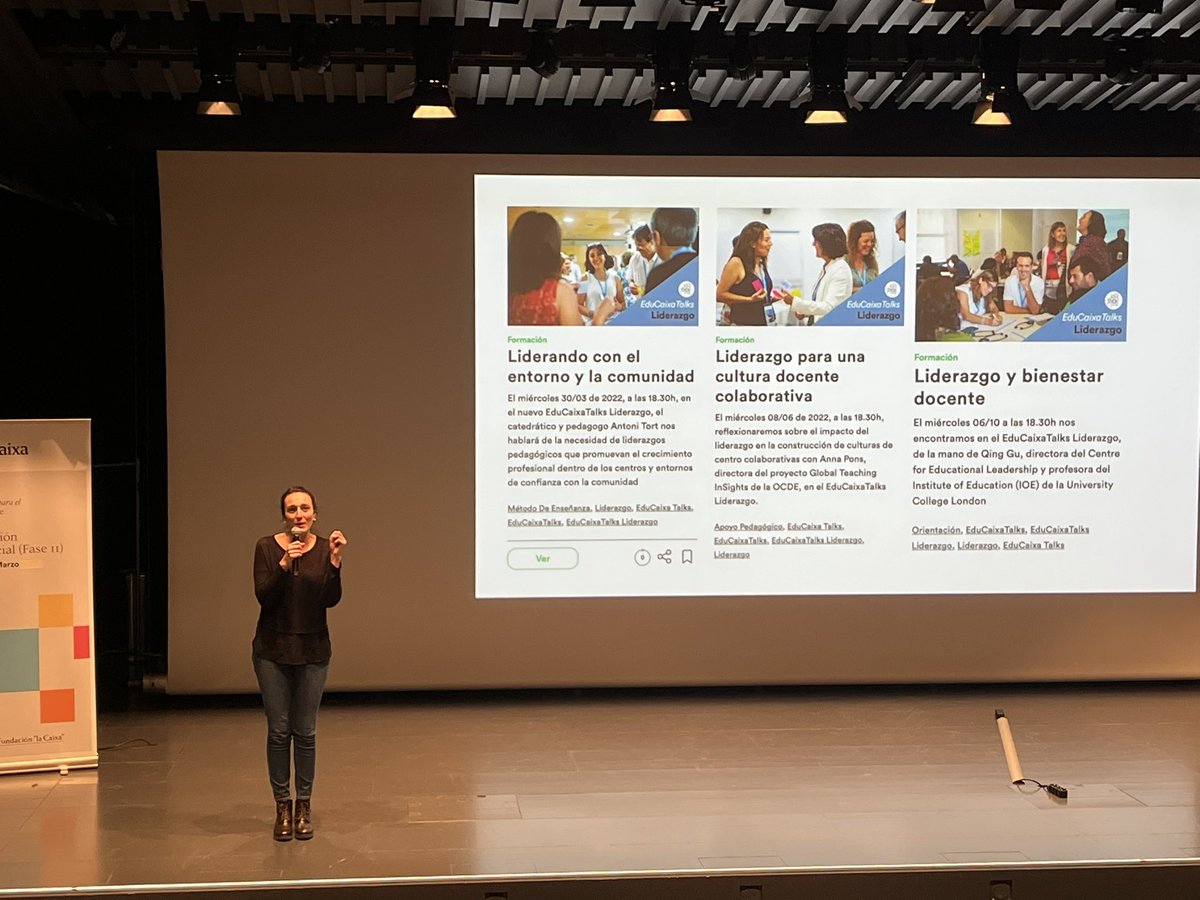 cgp986's tweet photo. Acabamos la formación de la 2a fase presencial del programa #LiderazgoparaelAprendizaje de @Educaixa! 

🧠💡Volvemos con muchas ideas, reflexiones y aprendizajes para poner en práctica💪

✨Gracias @AnnaJolonch  @carminapinya @JoseAlberMartin por guiarnos!✨ https://t.co/IvIUCt5v1L