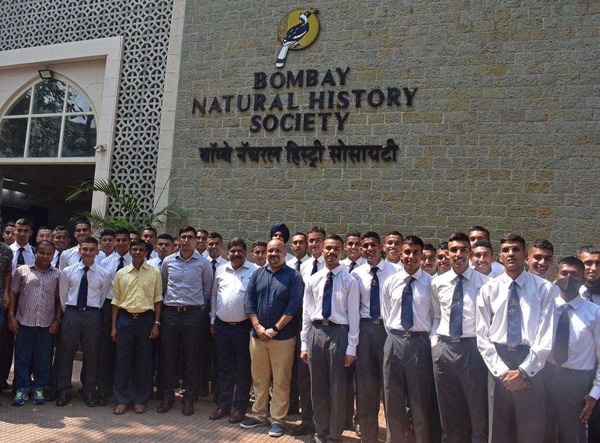 artrac_ia's tweet photo. Gentlemen Cadets from Cadets Training Wing, #CMEPune visited  AFA Dundigal, Naval Dockyard Mumbai, MCEME, MEG, BNHS &amp; others as part of educational tour wef 10 to 13 Mar 22 to foster jointmanship &amp; enhance awareness amongst future military leaders
@IAF_MCC
@indiannavy
@BNHSIndia https://t.co/qM6DvYD9sI