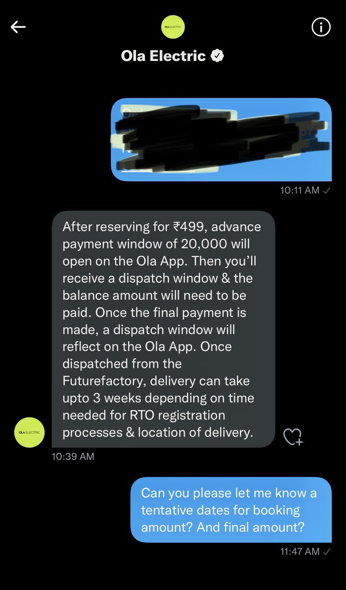 PulinParikh's tweet photo. @OlaElectric any plans to revert on this? https://t.co/vDg24KqKfh