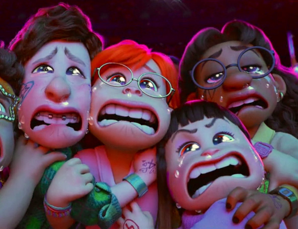 korndiddy's tweet photo. Turning Red is SO. DAMN. GOOD.

Laugh out loud hilarious with maybe the best visual gags Pixar has ever produced. So many delightfully unexpected but completely earned turns. That’s some good panda right there. https://t.co/pCFrN02bkx