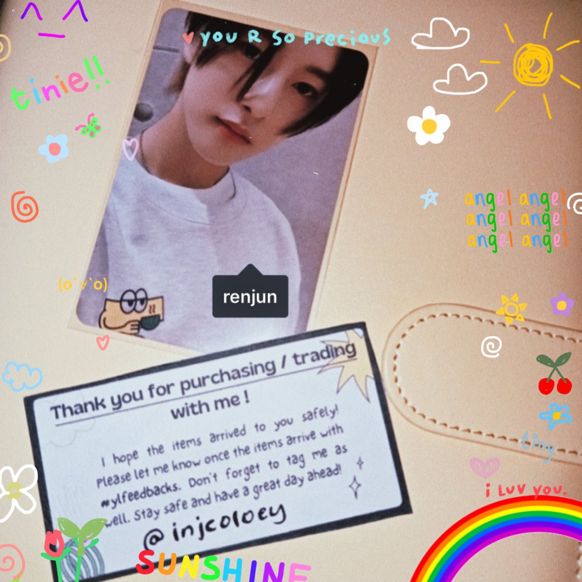 hengscberry's tweet photo. one mail for zee 💌 — ꒰ #ZeeMails ꒱
My renjun cafe pc arrived today!! Thank you so much, @injeoloey for packing it rlly well! Sobrang efas na nakarating si renjun sa akin ^^ rawr!
#ylfeedbacks https://t.co/lXCgCNNpHp