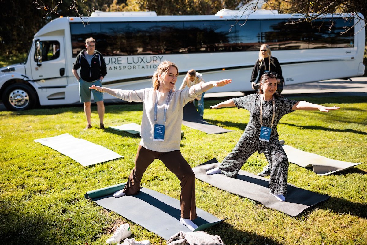 ConnectionsWay's tweet photo. Day 2 highlights at the sunny @presidiosf ☀️
Thank you to the Presidio Trust and partners for providing our fantastic experiences on Tuesday.
#CaliforniaLuxuryForum #OurGateIsOpen #ConnectionsWay https://t.co/nloJ0R9C2Q
