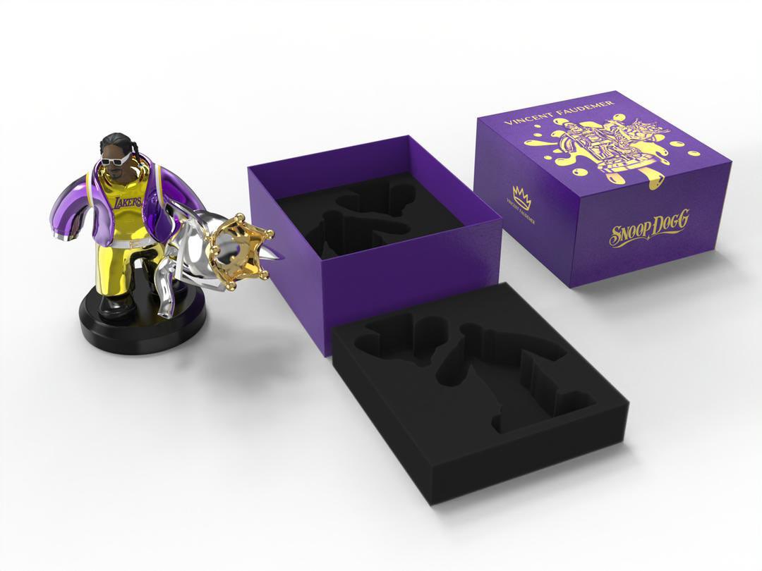 Incredible !!! LFG ! Statue Babolex x Snoop by @FaudemerArt <a href="/Babolex/">Babolex</a> <a href="/SnoopDogg/">Snoop Dogg</a> 
Waiting mine 🤩🔥🚀
#NFTs #Statue #Art #Vincentfaudemer #SnoopDogg #Solana