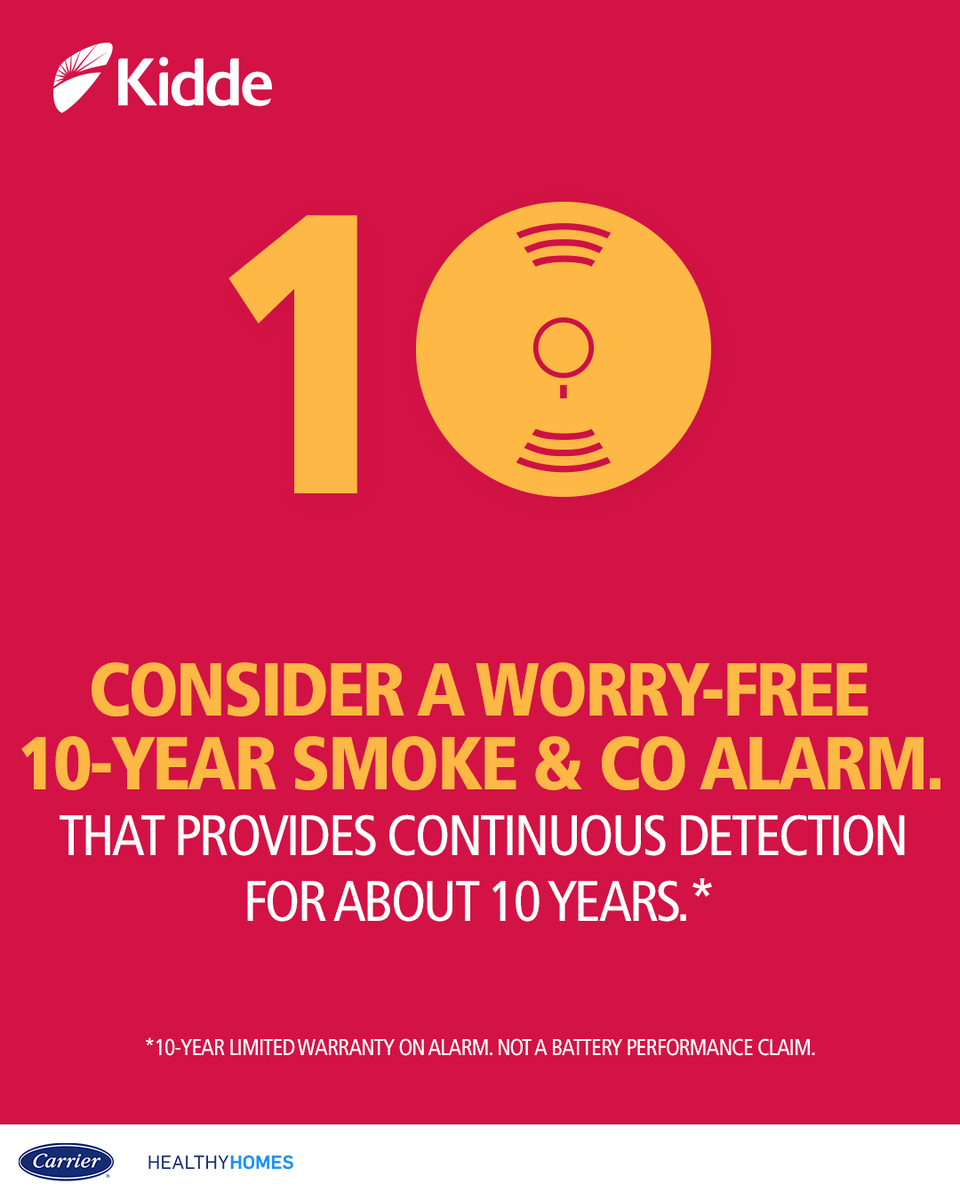 Spring forward by helping keep your family protected. Tap the link to explore reliable and easy-to-use products from Kidde: bit.ly/3pC3VWy