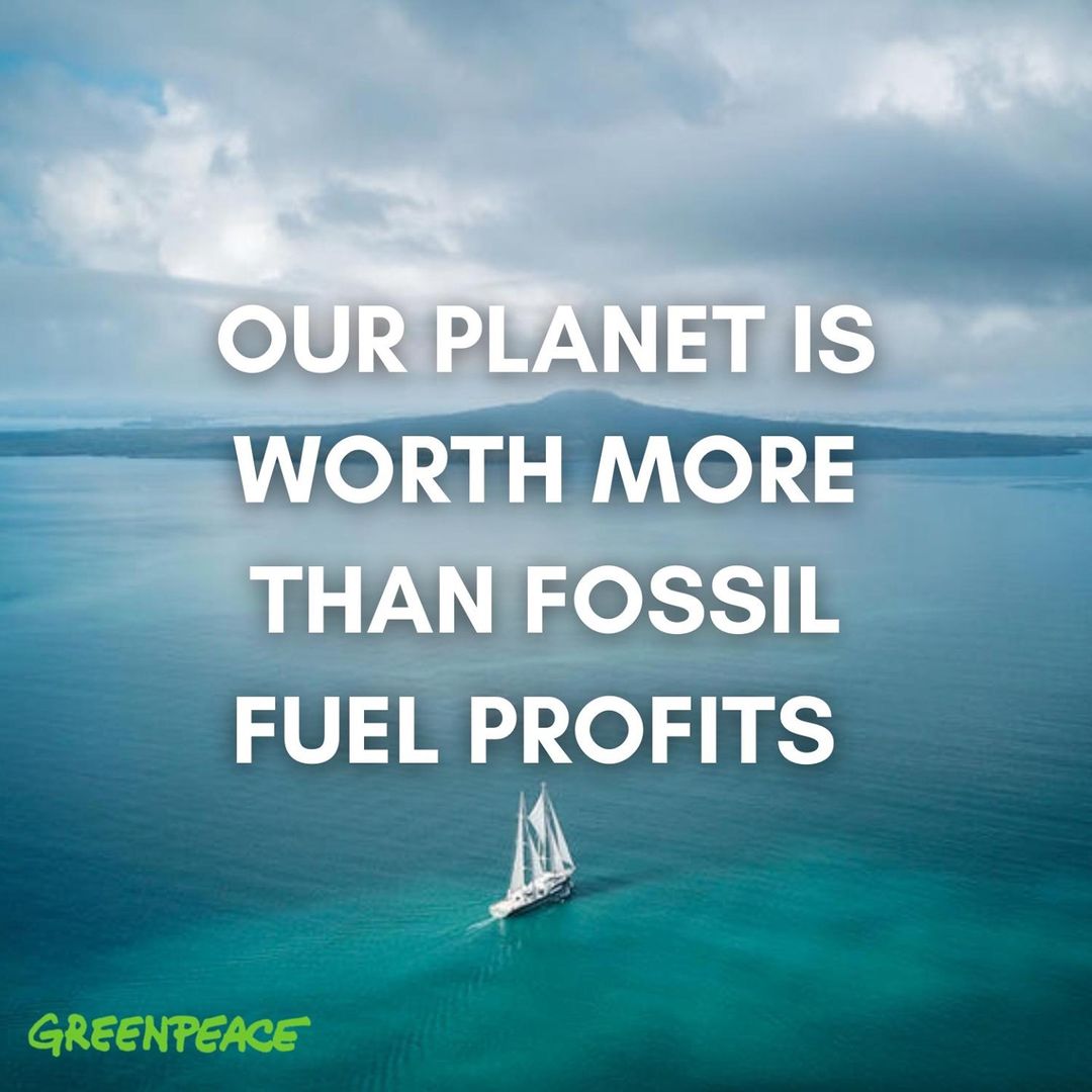 The climate crisis is here. 

RT if you're ready for a #FossilFreeFuture!