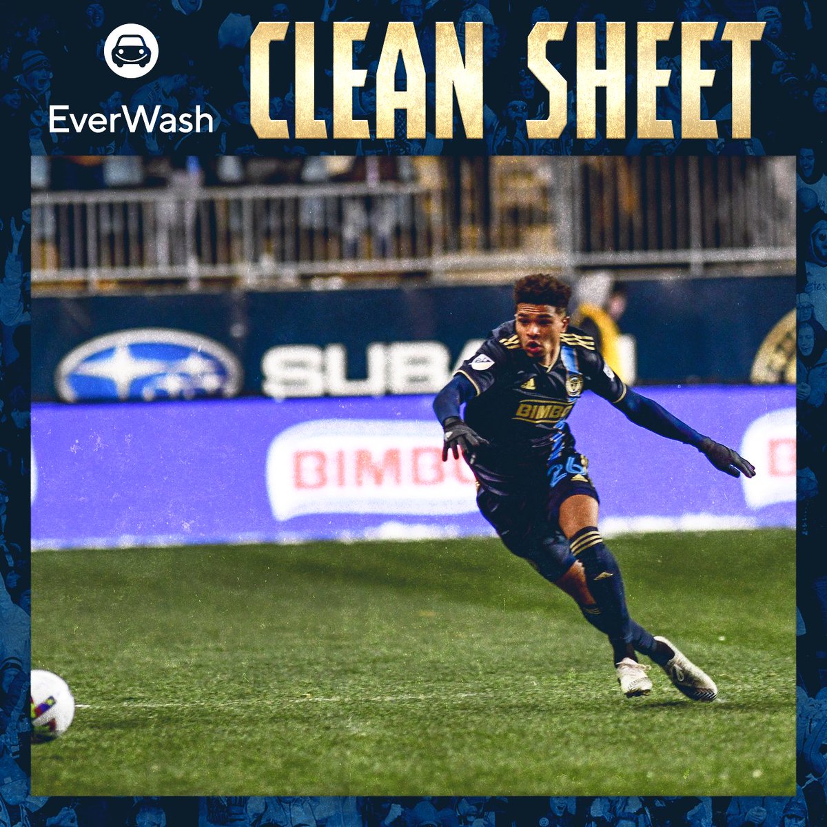 PhilaUnion's tweet photo. @PhilaUnion's First Clean Sheet of the season! 🧱

#DOOP https://t.co/0jUpUw9cou