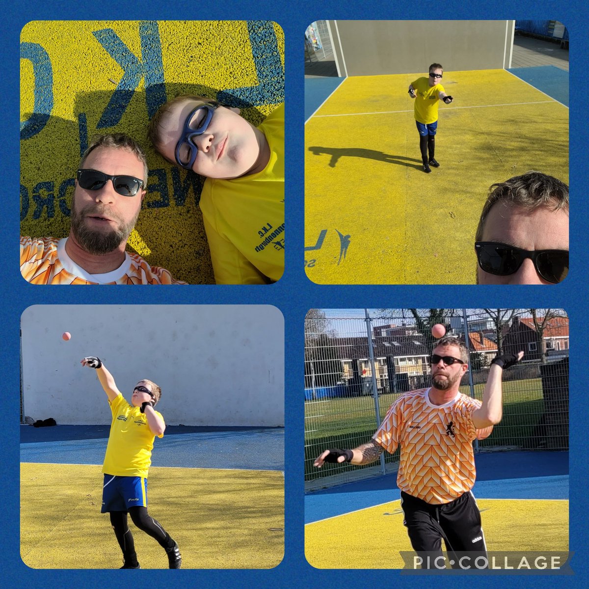 ESeerden's tweet photo. Lekker bezig geweest...Wallball met Luuk... https://t.co/xIYu2CBMMv