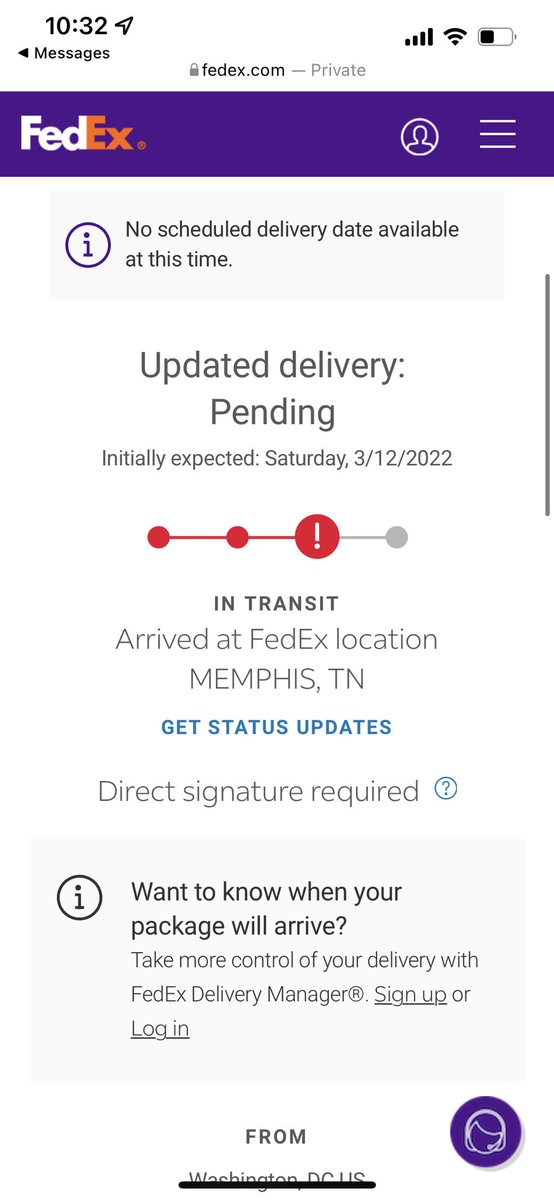 amy_campher's tweet photo. Spoiler Alert: it never arrived yesterday by end of day. I missed my intl flight. Having to change everything around &amp; when I called @fedex today they simply said “we cannot guarantee delivery today”. Again. I have spent $1500+ to correct their error. https://t.co/iGOqjCx5dt