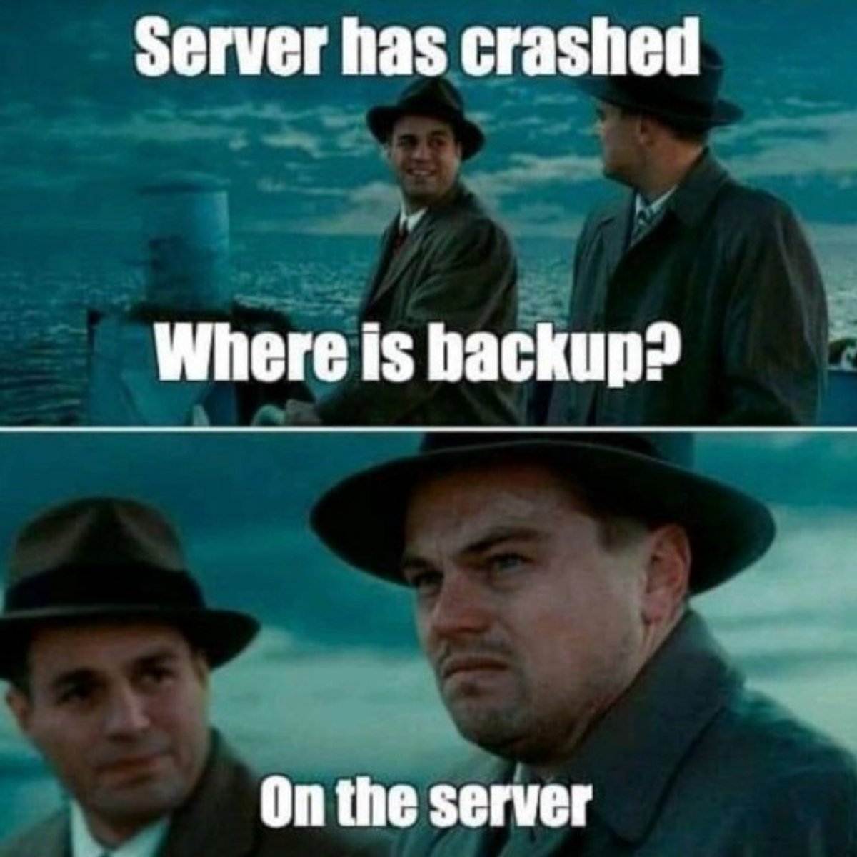 likalo_llc's tweet photo. Oh no...😅😬
#software #developer #softwarememe https://t.co/GI5birqsT9