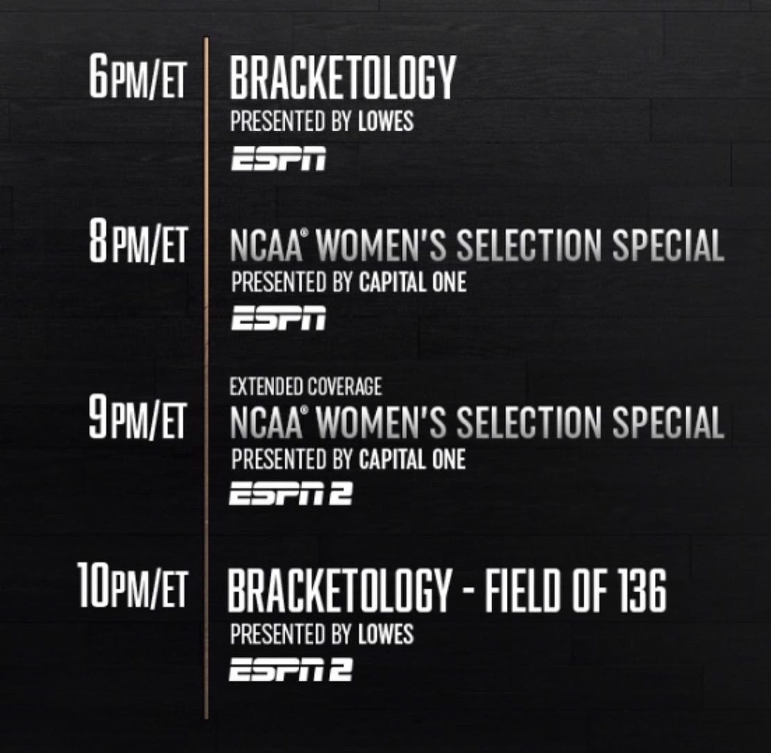 PennsburyFH's tweet photo. Women’s NCAA Selection show tonight!! Check out the bracket and then buy a block in our fundraiser supporting and promoting female athletes everywhere!!! #PHSFH https://t.co/Hd8T6gztAZ