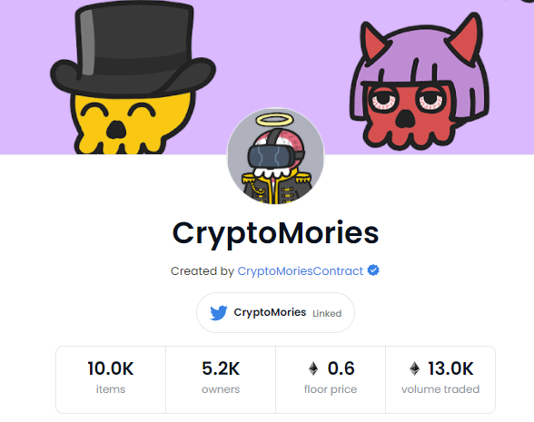 MindMakesMatter's tweet photo. Sub 1.0 @CryptoMories floor is mind boggling. 

This is bluechip thru and thru.

The hindsight on this one will be painful for many https://t.co/EhAcFKiKNM