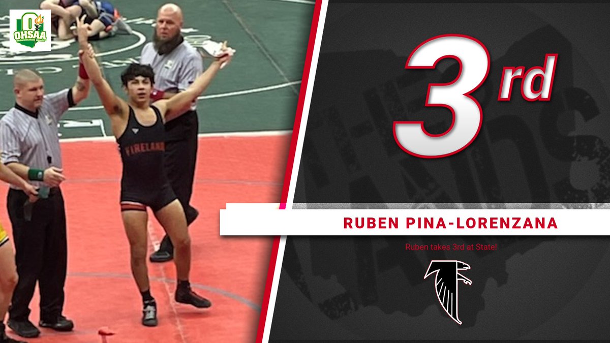Ruben Pina-Lorenzana finishes with the highest finish at the state tournament in school history! Congrats Ruben, we are all proud of you!
