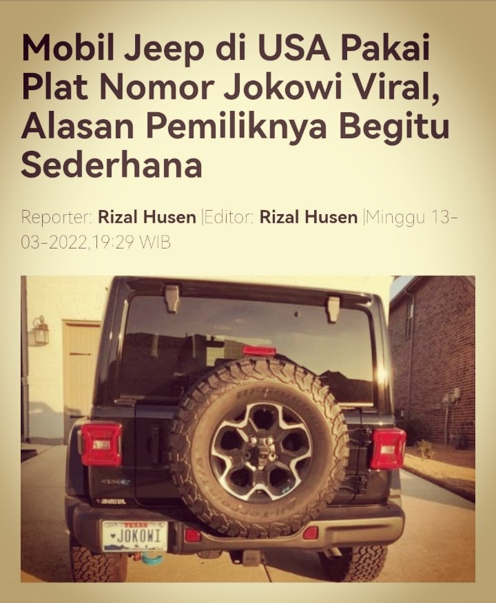 Gosah klean heran bin gumun di Ngarab mobil Lamborbegini dgn plat nama Imam Besar lasekar juga bersleweran..
Sayangnya kgak pernah ada nyang pernah potoin..😤

fin.co.id/read/91225/Mob…