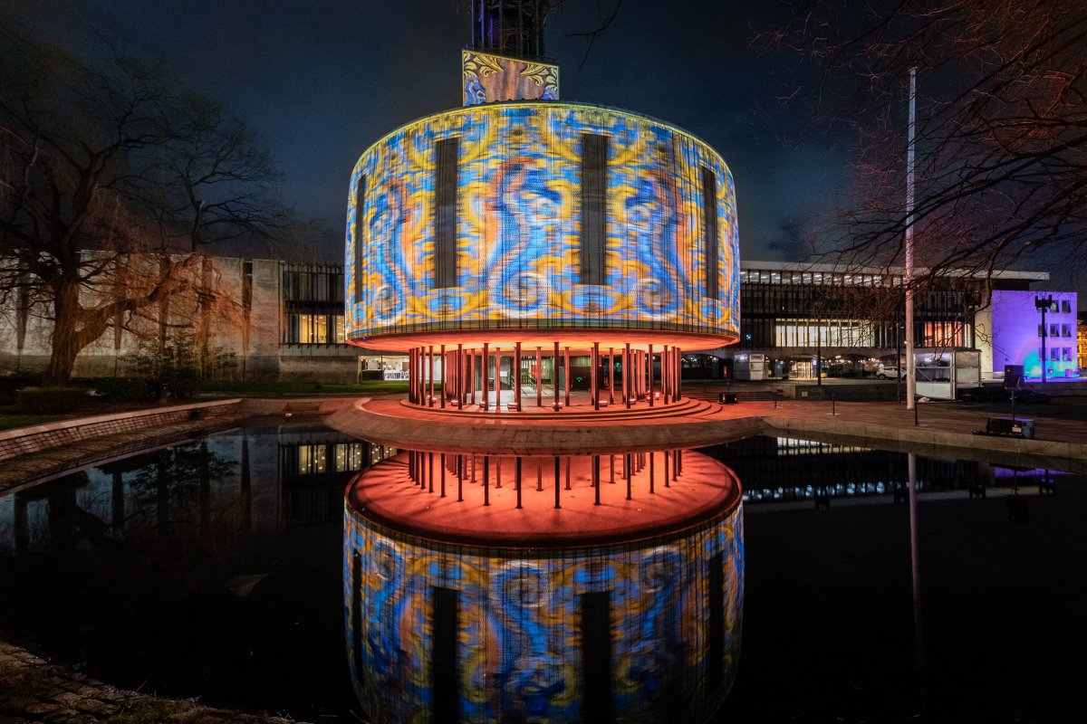 The <a href="/Pinwheelltd/">Pinwheel</a> &amp; @DATechnical team are busy getting ready for the final night of #NTUS22. 

If you haven't been down to the festival yet, it's your last chance to come and see the spellbinding installations and hear the Story-Weaver's tale.

We hope to see you from 6.30pm! ✨✨