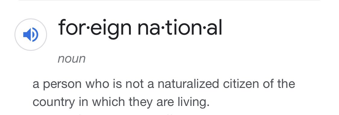 mental87sixx's tweet photo. @Jermain54305642 @angelicilda @JamaicaObserver Because they’re foreign nationals, they were not born in the USA… https://t.co/DxBmR2sElZ