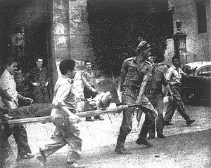 RP_OndaAlegria's tweet photo. A golpe de coraje, patriotismo y audacia los jóvenes que asaltaron el Palacio Presidencial el #13DeMarzo de 1957 irrumpieron en la madriguera del tirano Fulgencio Batista para intentar romper las cadenas que oprimían a la Patria.
#CubaViveEnSuHistoria #TomaDeRadioReloj #Cuba https://t.co/24pIujUZ2w