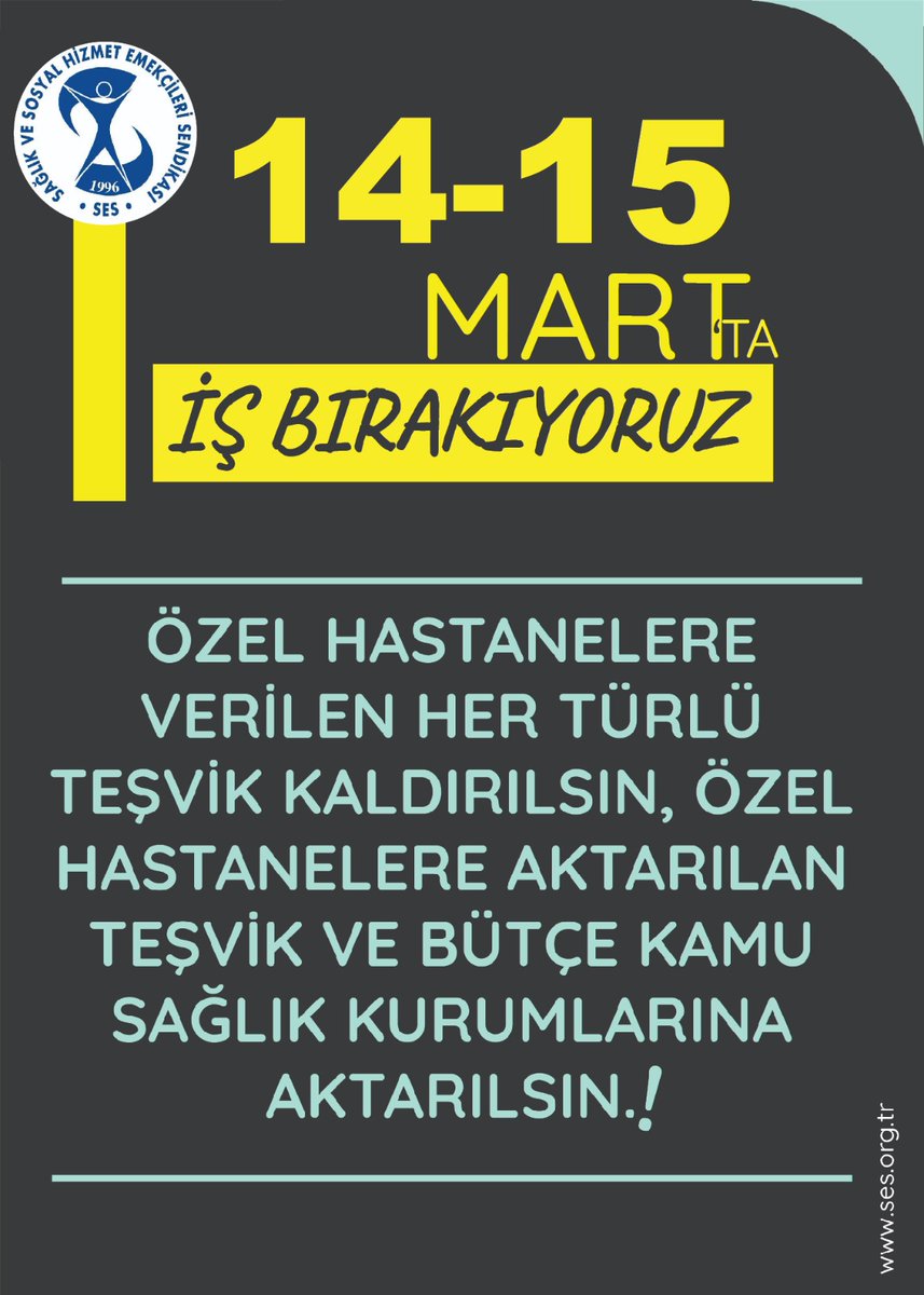 sesgenelmerkezi's tweet photo. #İsBırakıyoruz https://t.co/YqldlsQosm